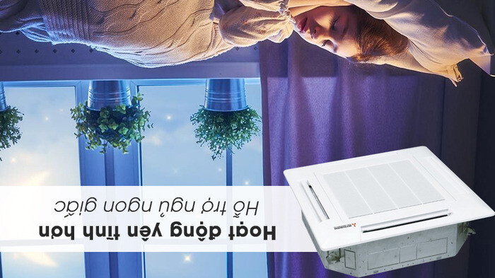 Máy lạnh âm trần cassette cho phòng ngủ