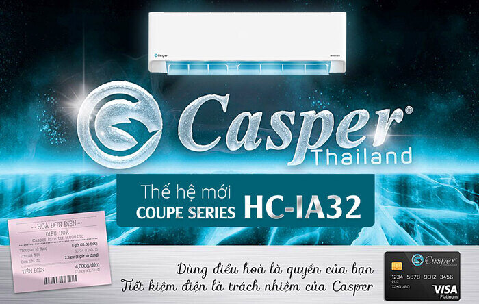 Máy lạnh treo tường Casper HC-12IA33 1.5HP