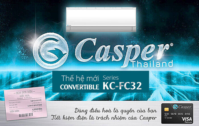 Máy lạnh treo tường Casper KC-09FC32 1HP