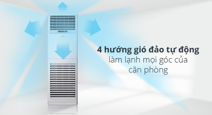 Máy lạnh tủ đứng Samsung AC048KNPDEC/SV 5.5HP