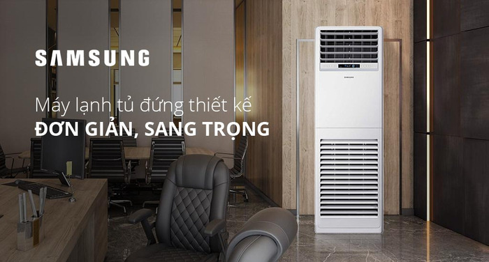 Máy lạnh tủ đứng Samsung AC048KNPDEC/SV 5.5HP