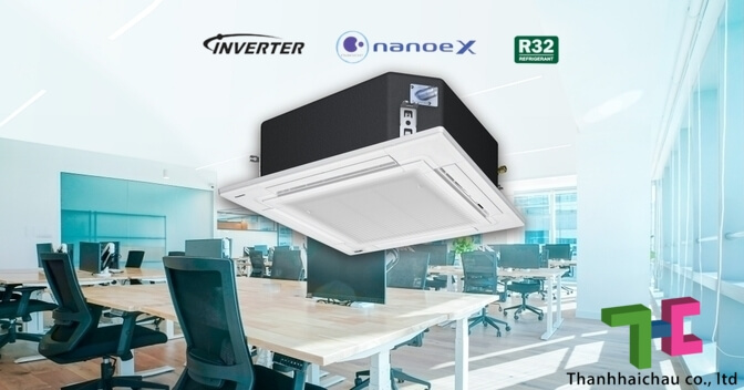 Những điểm nổi bật của máy lạnh âm trần Panasonic R32 công nghệ NanoeX