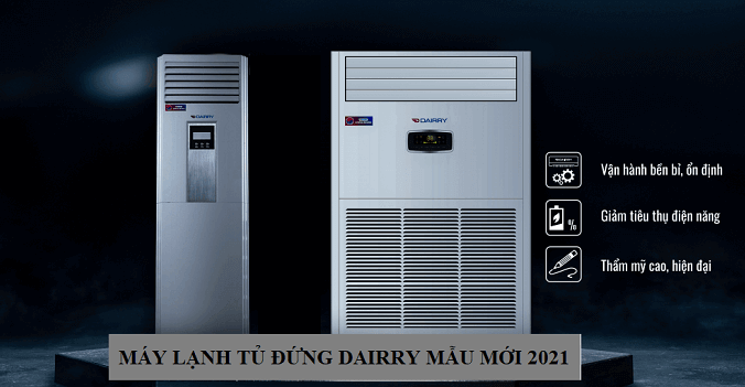 Mẫu máy lạnh điều hòa dạng tủ đứng Dairry mới nhất 2021