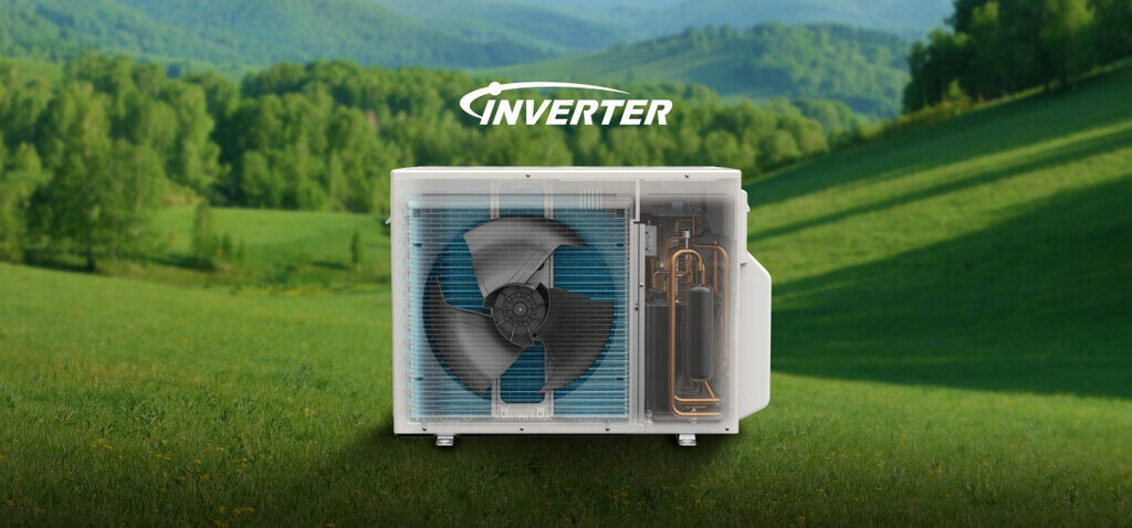 Tích hợp công nghệ Inverter mang lại môi trường thoải mái mà vẫn tiết kiệm năng lượng