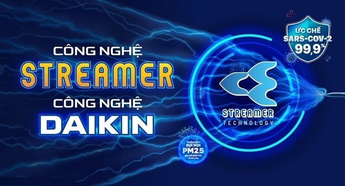 Công nghệ độc quyền Streamer ức chế các chất gây mùi và vi khuẩn