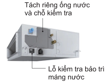 Dễ dàng bảo trì và vệ sinh máy