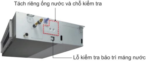 Dễ dàng bảo trì và vệ sinh máy