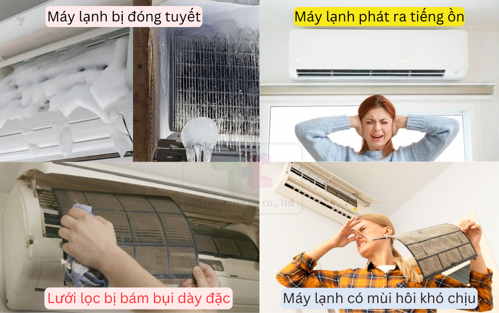 Dấu hiệu cần bảo trì - vệ sinh máy lạnh